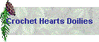 Crochet Hearts Doilies