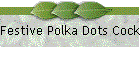 Festive Polka Dots Cocktail Napkins