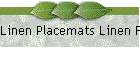 Linen Placemats Linen Flax