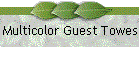 Multicolor Guest Towes