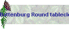 Battenburg Round tablecloth