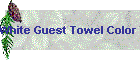 White Guest Towel Color Trim 2